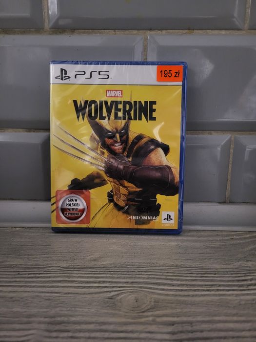 Wolverine ps5  nowe folia