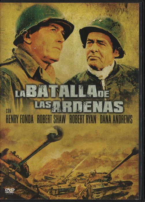 Dvd A Batalha das Ardenas -guerra - Henry Fonda/Charles Bronson-extras