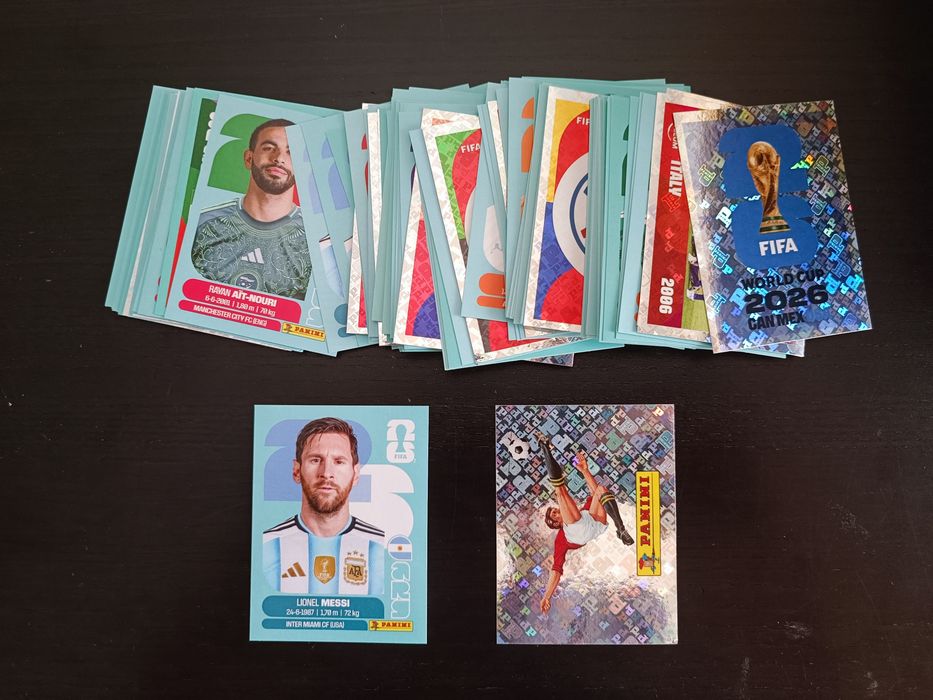Lote 126 cromos mundial 2026
