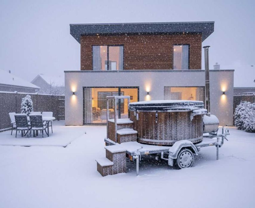 NOWA Mobilna Balia hydromasaż WOLNE TERMINY Jacuzzi na kołach