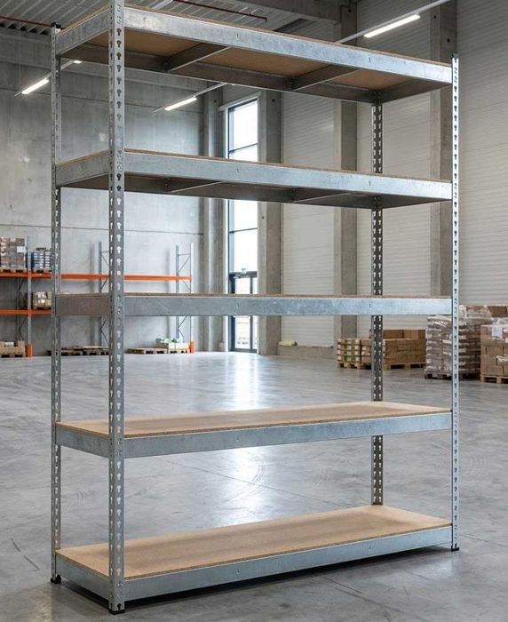 Металевий стелаж 3120х1800х600 посилений. Для складу. 300 кг/полиця!