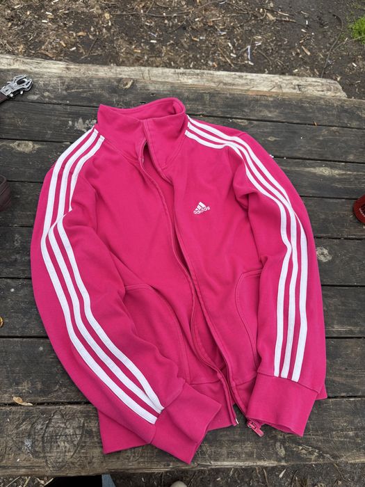 зіп худі адідас рожевий adidas pink y2k