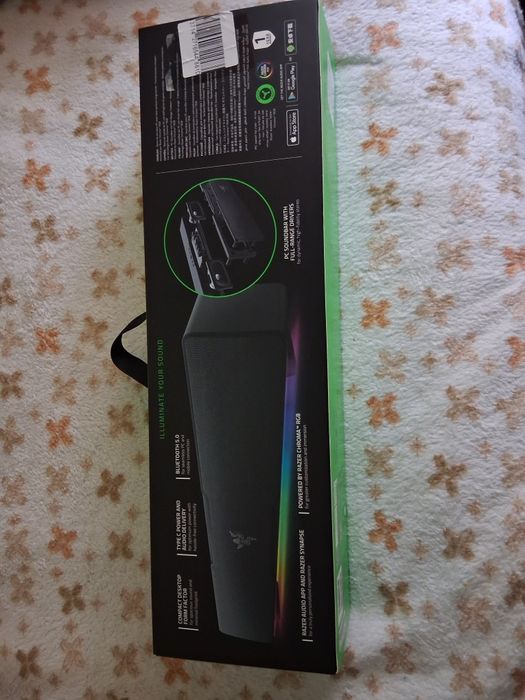 Coluna soundbar gamer Rezar V2x