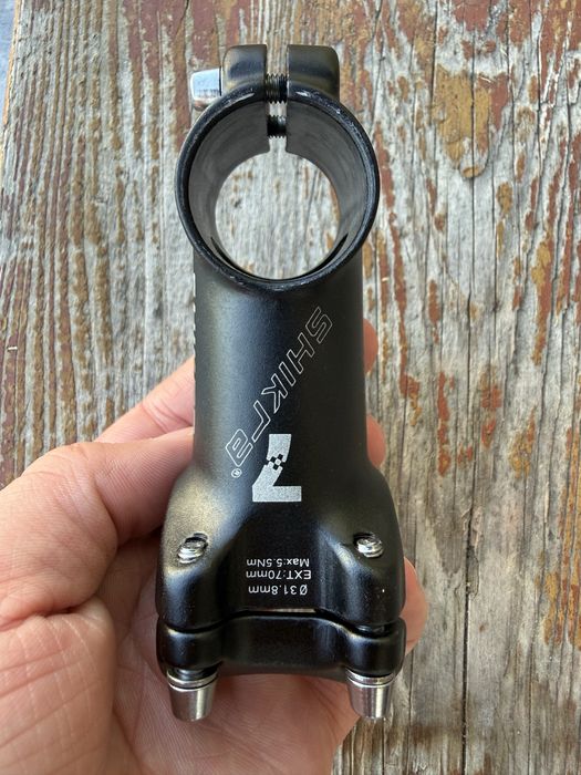 Mostek rowerowy 70mm 31.8 jak nowy