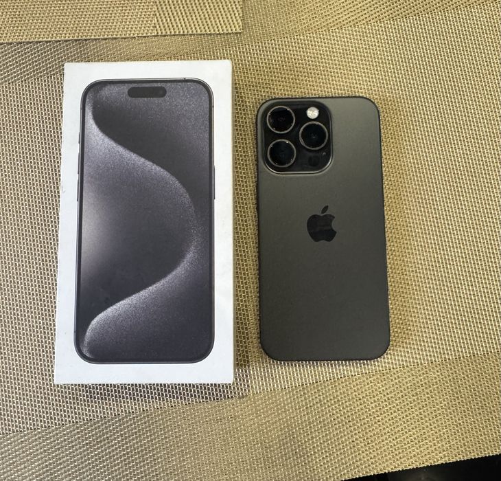 Iphone 15 pro 128 gb black айфон
