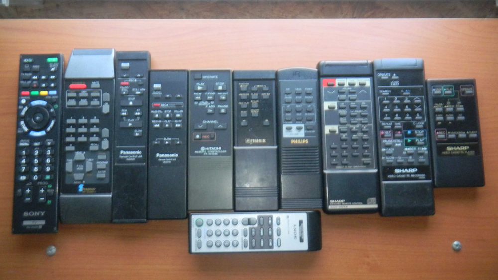 пульты ДУ к аудио-видео Sony,Panasonic,Philips,JVC,Pioneer и др.