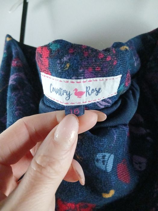 Spódniczka damska Country Rose we wzory na gumce M/L