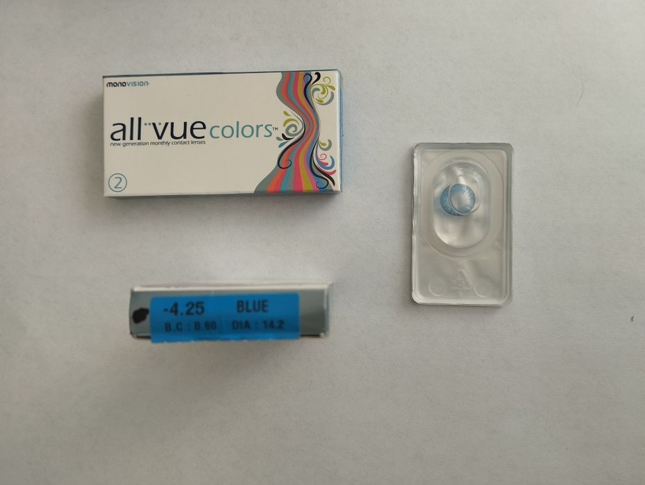 Soczewki kontaktowe kolorowe -4.25