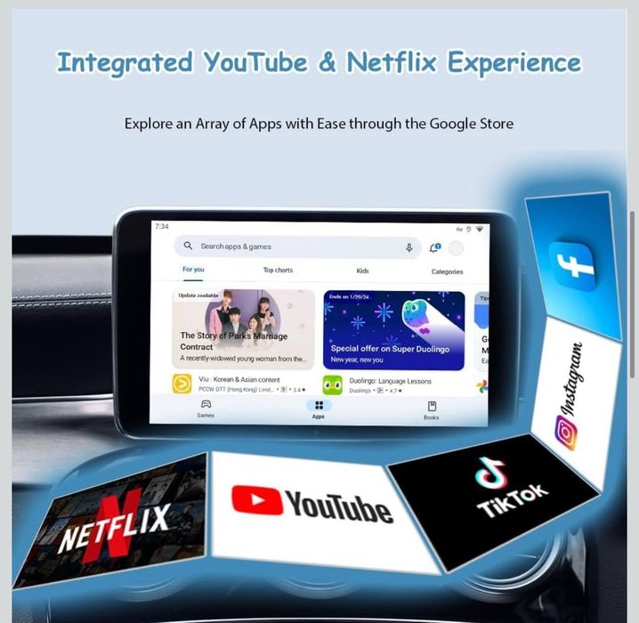 Bezprzewodowy adapter samochodowy CarPlay