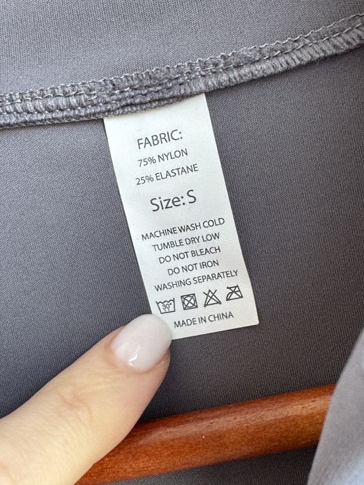 Сірий Комбінезон для йоги і спорту