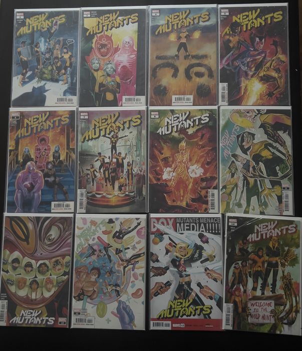 Komiksy z serii New Mutants