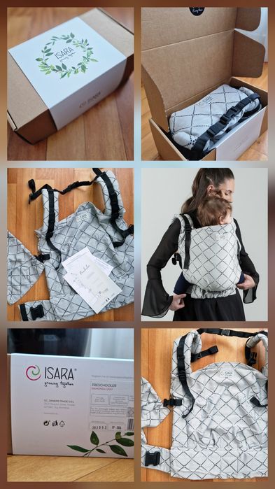 Mochila Isara Preschooler  dos 9 meses aos 8 anos