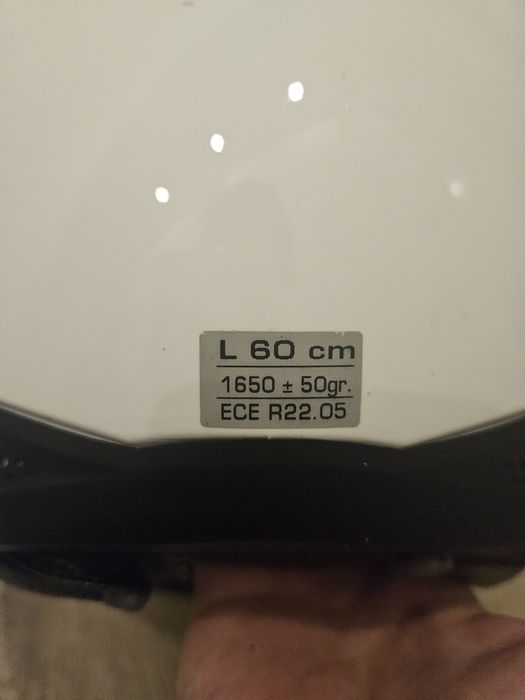 Capacete pista tamanho L