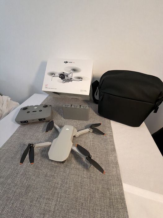DJI Mini 4K + 3 Baterias + Mala + Nota Fiscal (Como Novo)