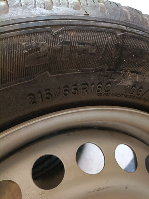 Koło zapasowe felga opona Volkswagen Transporter T5 T6