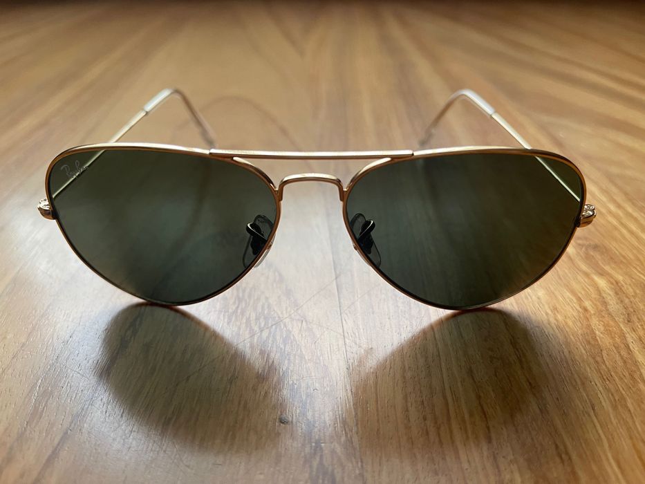 Ray-Ban Aviator Classic Verde/ Dourado