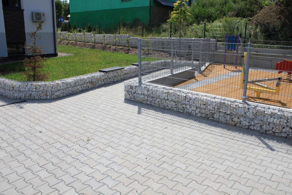 Ogrodzenie panelowe ogrodzneia PRODUCENT komplet h123 fi4mm JAWORZNO