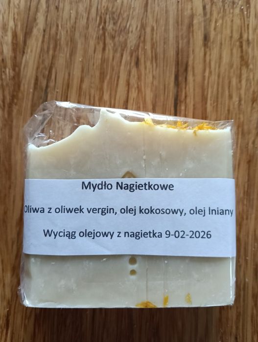 Mydło nagietkowe rękodzieło
