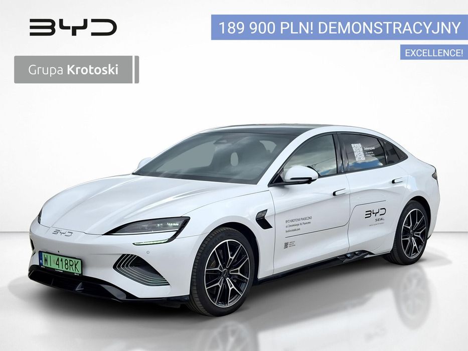 BYD Seal Excellence 530km AWD DEMO! 189 900 PLN!