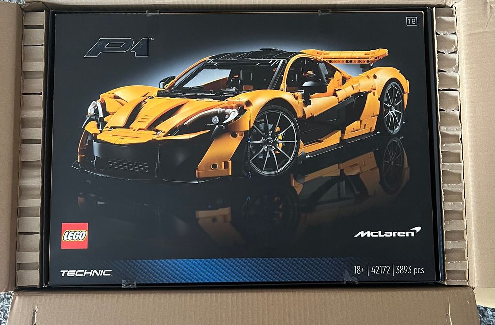 LEGO Technic 42172 - MCLAREN P1 - nowe, oryginalnie zapakowane