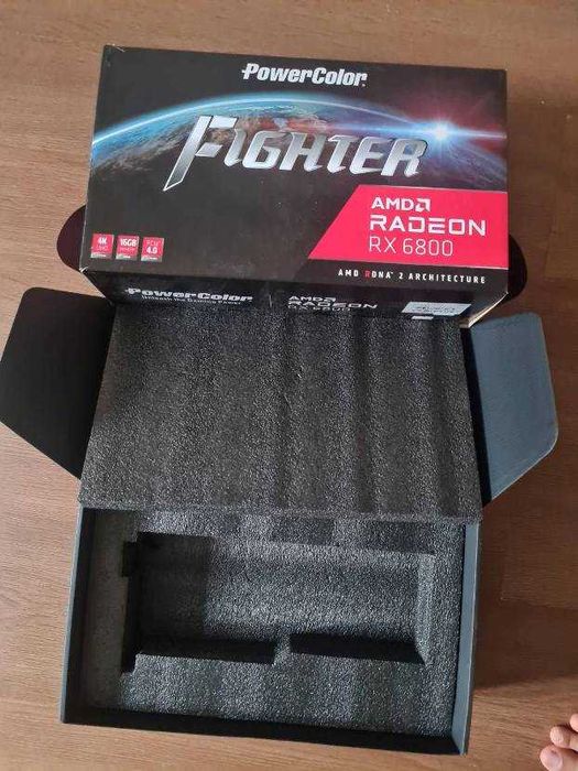 Коробка видеокарты RX 6800
