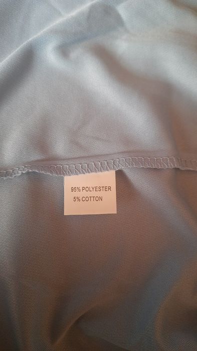 Niebieska koszulka polo XL