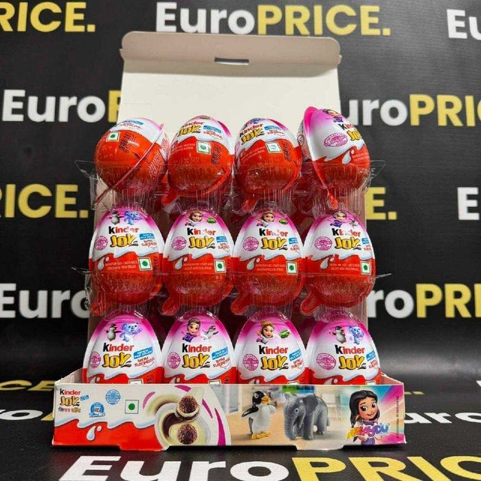 44грн гурт ! Кіндер Джой, Kinder Joy хлопчачий, дівчачий. Киндер джой опт ! Солодощі з Європи !