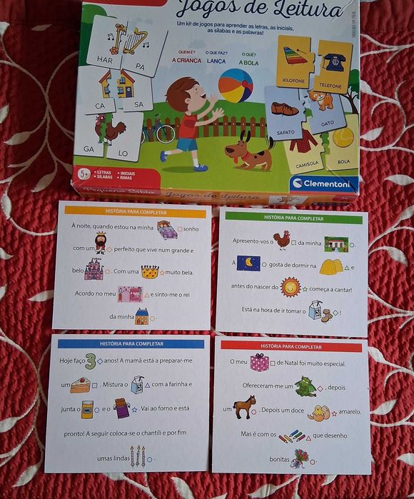 Clementoni Pequeno Sábio - Jogos de Leitura