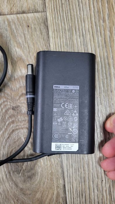 Зарядка для ноутбука Dell 65w Разьем 7.4х 5.0 (с индикацией питания)