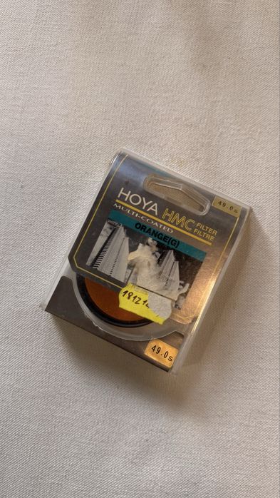 Filtro Hoya HMC Orange 49mm – fotografia preto e branco