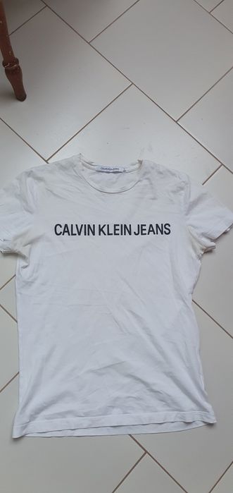 Calvin Klein koszulka z krótkim rękawem rozmiar S męska młodzieżowa