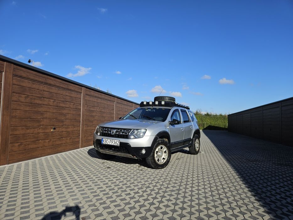 Dacia duster 4x4 1.5dCi 2016 wyprawówka kamper offroad FVAT