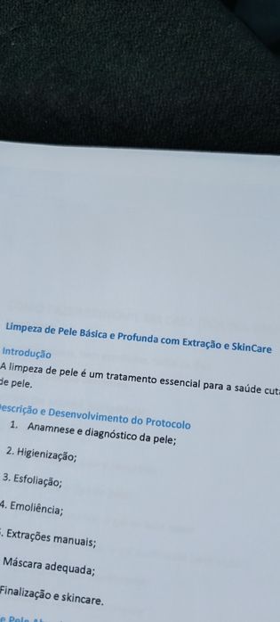 Manual de Limpeza de Pele