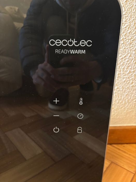 aquecedor digital cecotec com controle remoto em perfeito estado
