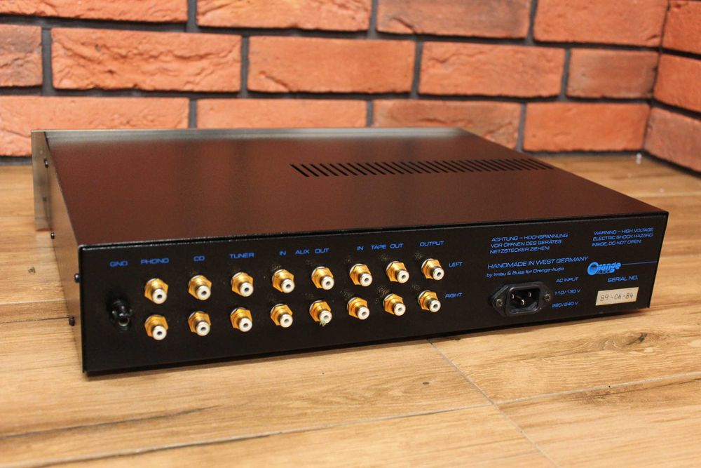 ‼️ Przedwzmacniacz lampowy Orange Audio ‼️Chrom Panel