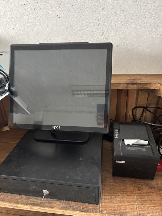 POS com Impressora e Caixa Registadora