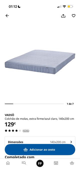 Cama + colchao +estrado
