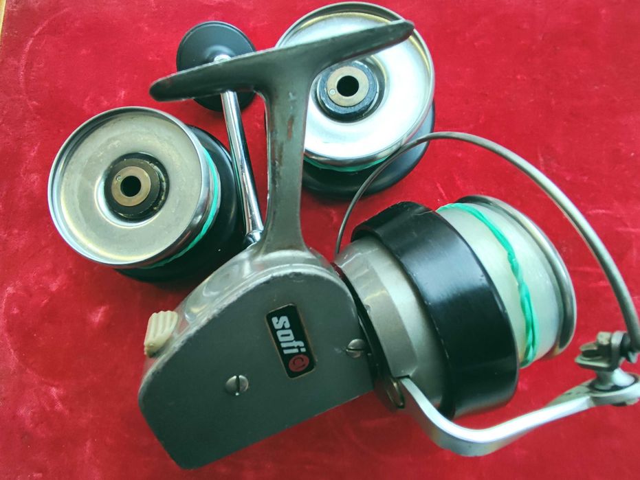Carreto de pesca SOFI C1 com 3 bobines