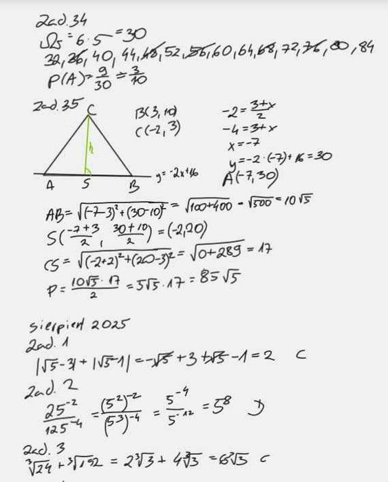 Korepetycje z matematyki i chemii