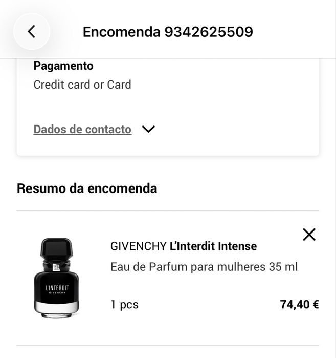 Givenchy L’Interdit Intense Eau de Parfum 35 ml