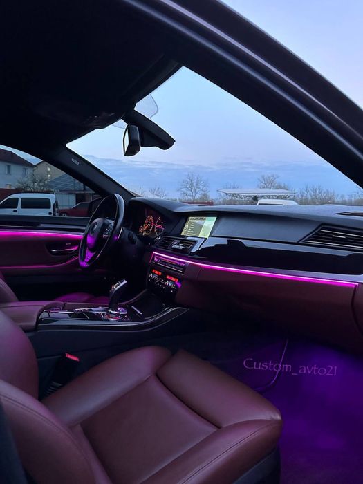 Ambient light подсветка салона подсветка карт на все марки авто BMW