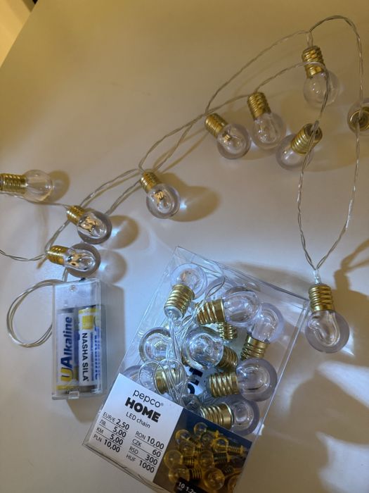 Гирлянда на батарейках