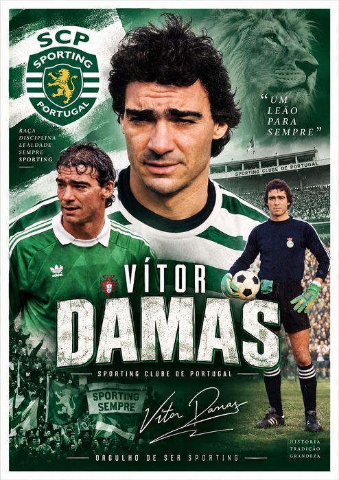Posters novos Sporting Damas e Manuel fernandes