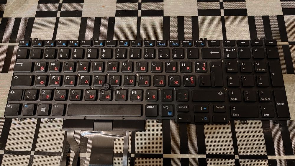 Клавиатура Dell Precision 7530 (ОРИГИНАЛ)