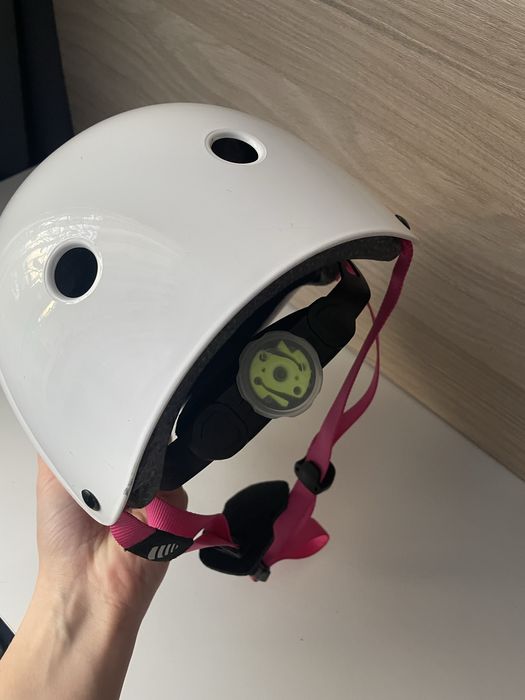 Kask rowerowy dziewczęcy