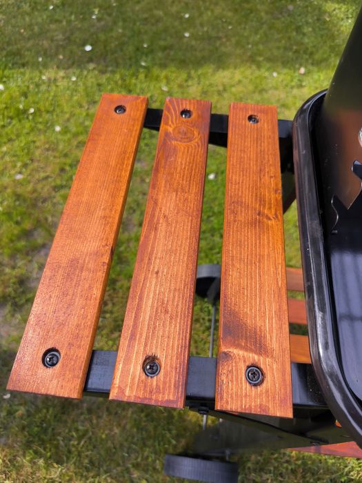 nowy grill węglowy
