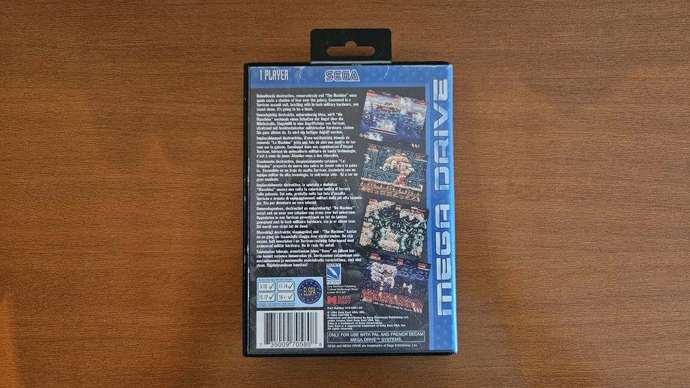 Mega Turrican - Mega Drive