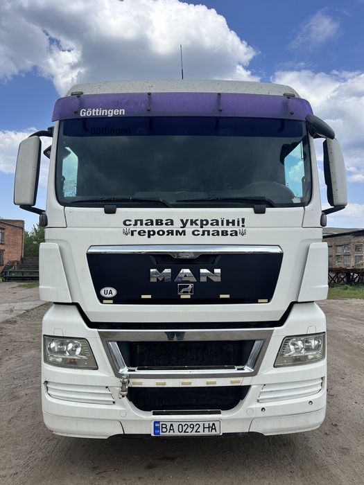 Ман tgx з причепом