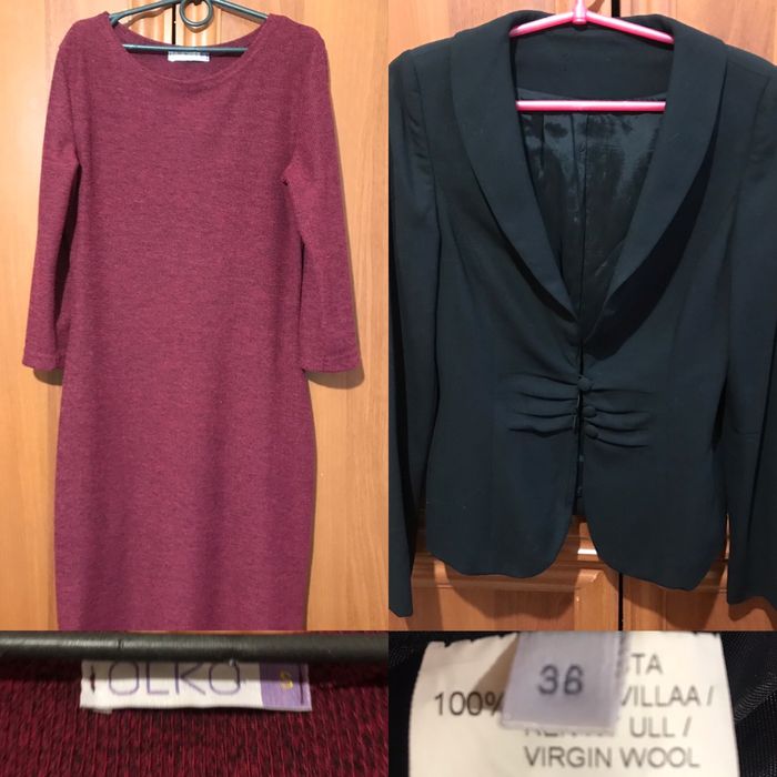 Сукня, піджак юбка плісе