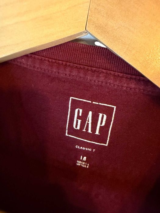 Koszulka gap czerwona duże logo m